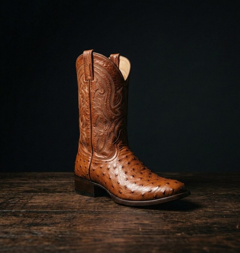 Botas vaqueras de piel premium
